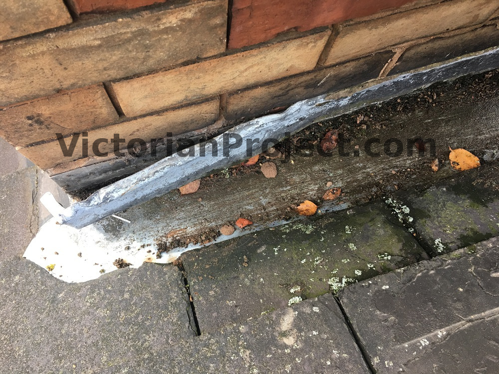 victorian chimney stack flashing repairs