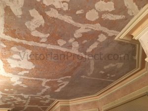 Removing woodchip wallpaper on ceiling help  rDIYUK